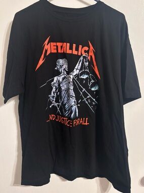 Metallica ...And Justice For All' Graphic T-Shirt